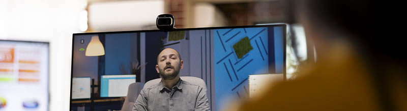 Business video call between an international client and their EUROCAD advisor